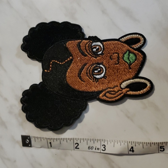 Fly Girl Iron-On Patch - Picture 3 of 4